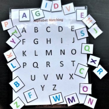 Alphabet Matching - Puzzle | Montessori Activity - LifeLoLo