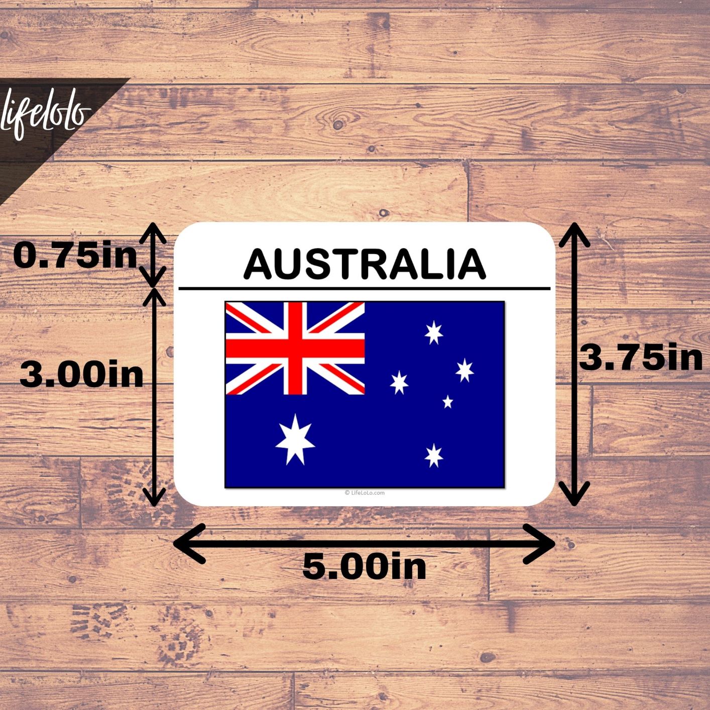 oceania flags flash cards