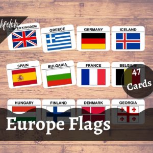 europe flash cards