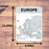 europe map print