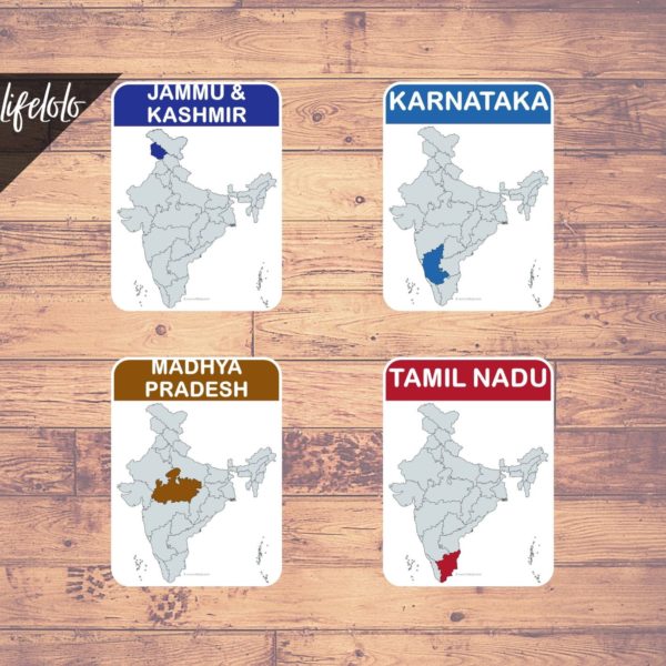 indian states map
