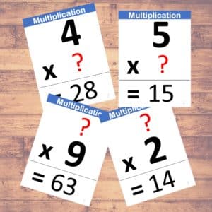 multiply flashcards