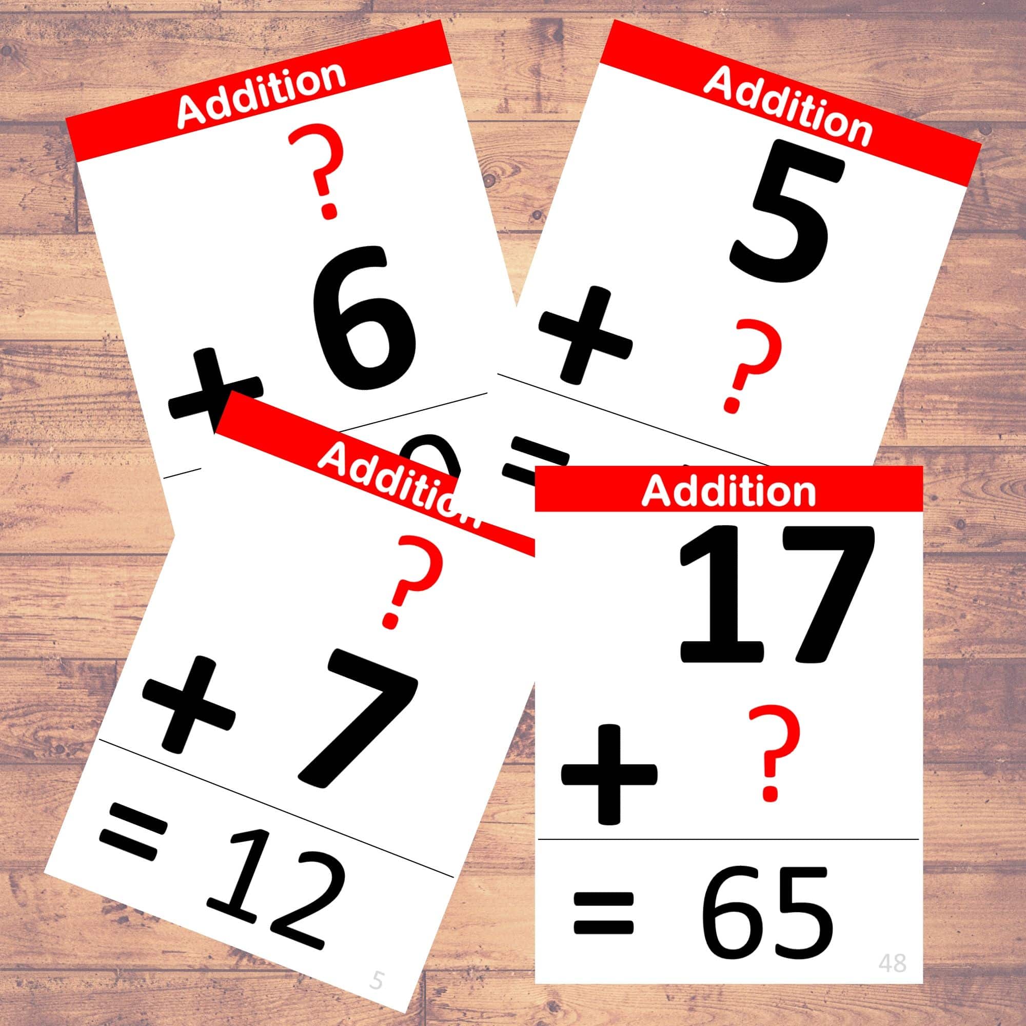 addition-problems-flashcards-math-learning-40-cards-lifelolo