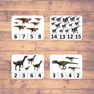 counting dinosaurs