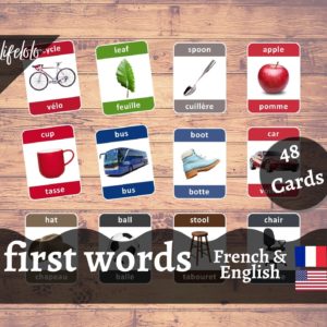 french flash cards