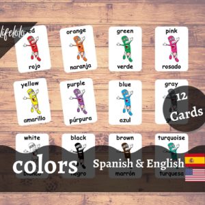 spanish flash cards