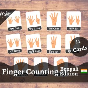 Bengali laminated cards