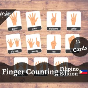 Filipino flash cards