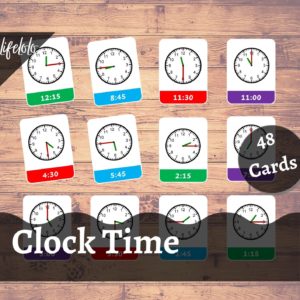 Clock time cards