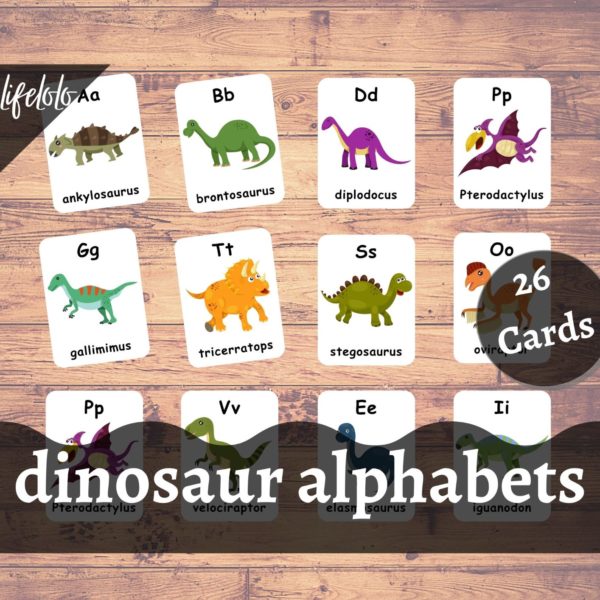 dinosaur flashcards