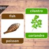 french laminated cards