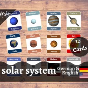 solar system in German