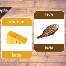 First Foods FILIPINO Flash Cards | Bilingual Homeschool Printable ...